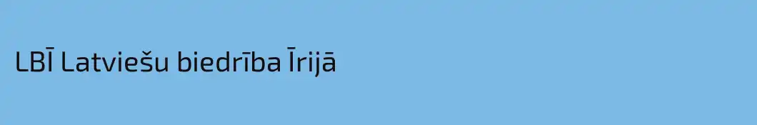 LBĪ Latviešu biedrība Īrijā